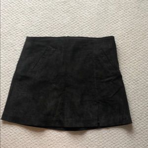 BLANK NYC suede skirt sz 29 brand new